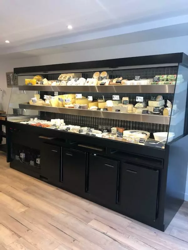 vitrine à fromage